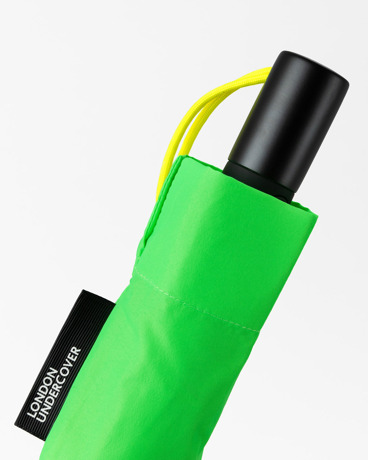 London Undercover Neon Green Auto-Compact Umbrella