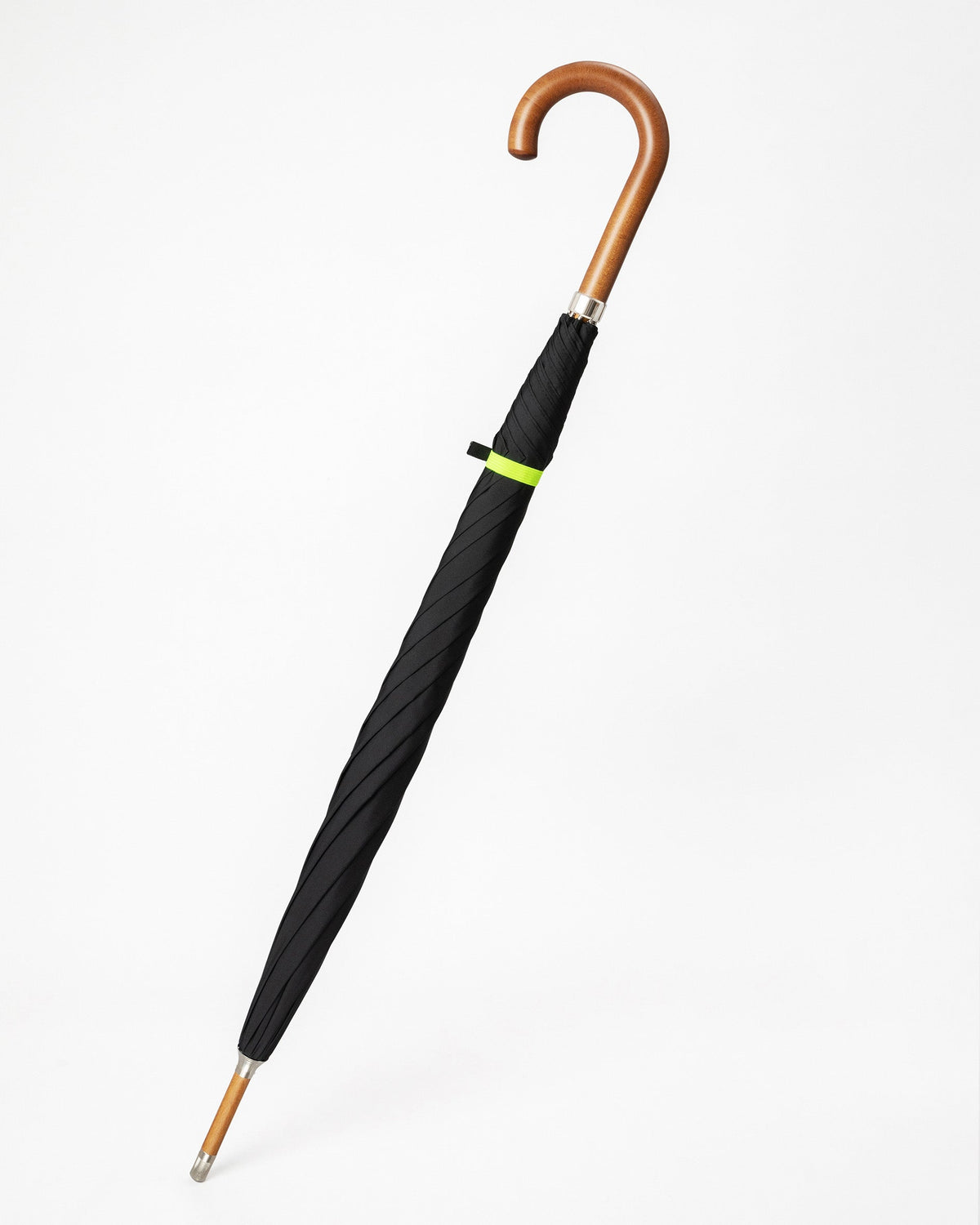 London Undercover Black Neon City Gent Umbrella