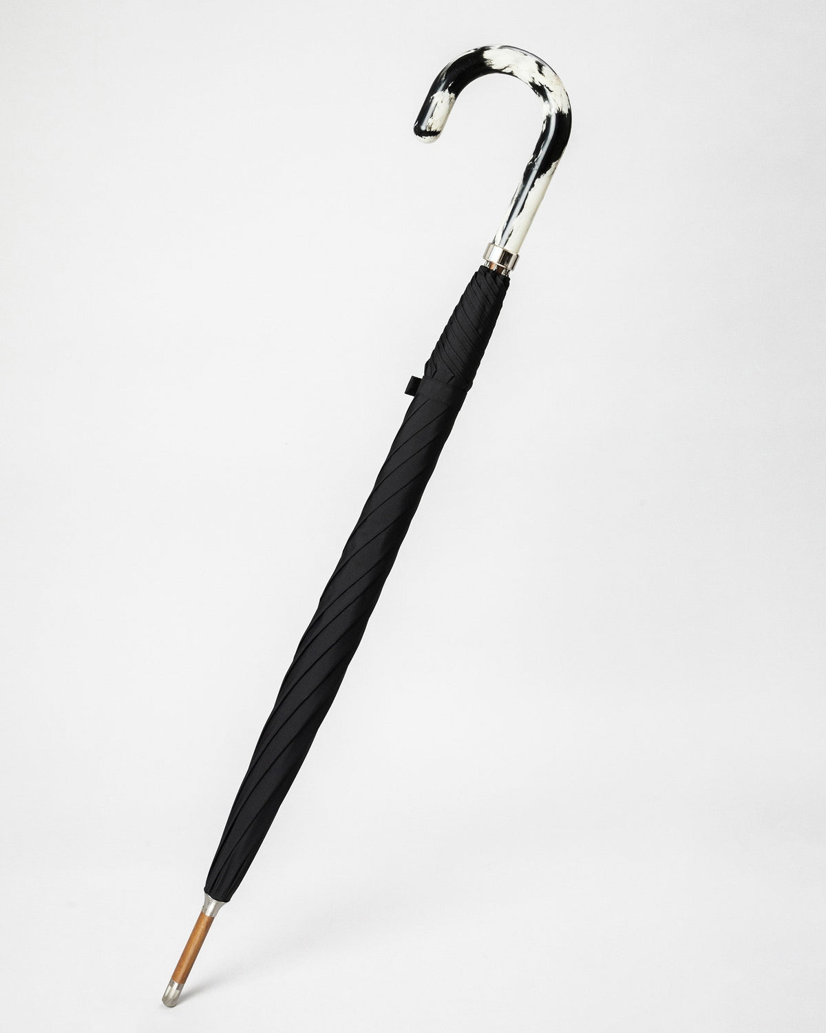 London Undercover Black and White Multi CG Umbrella