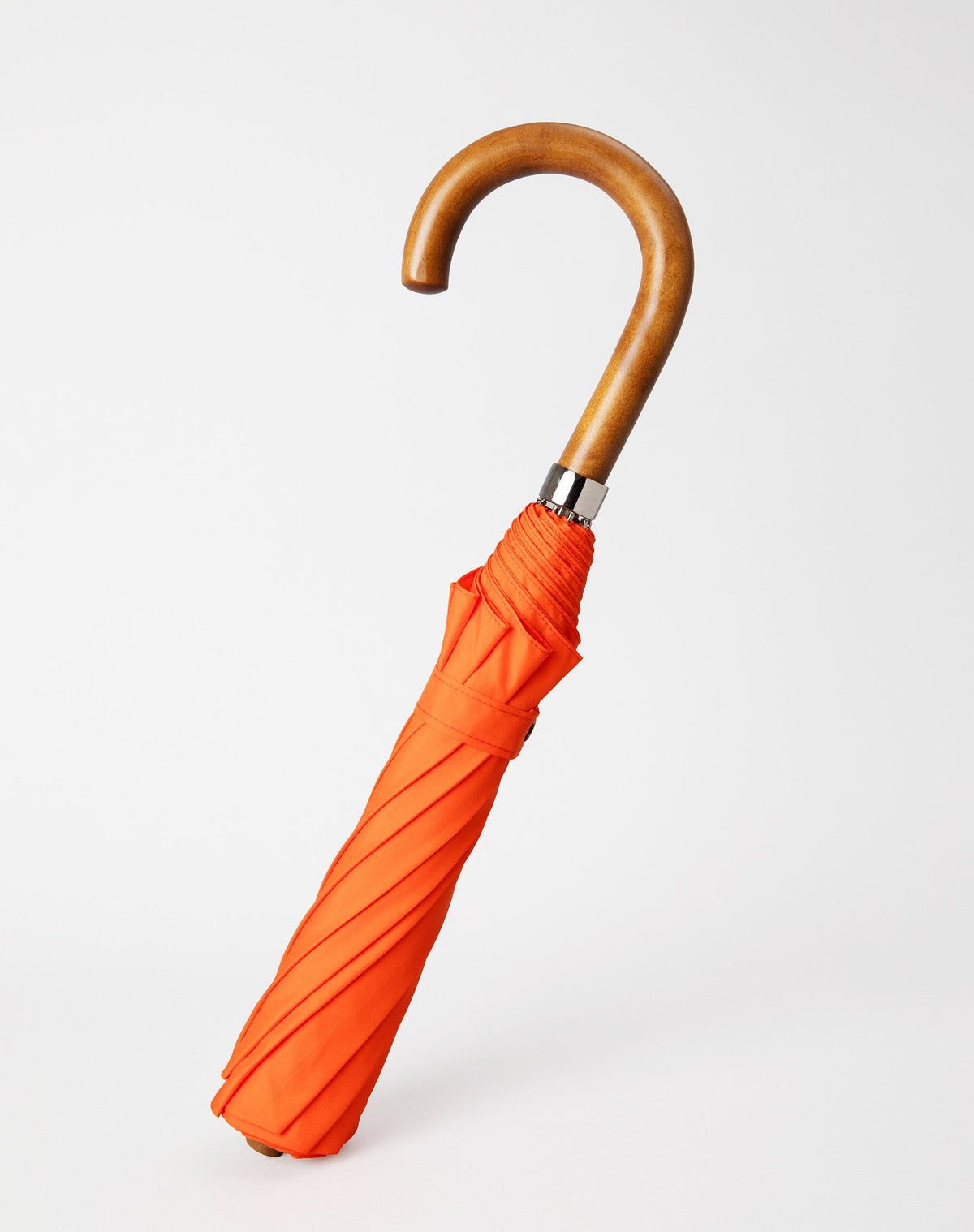 London Undercover Orange Maple Telescopic Umbrella