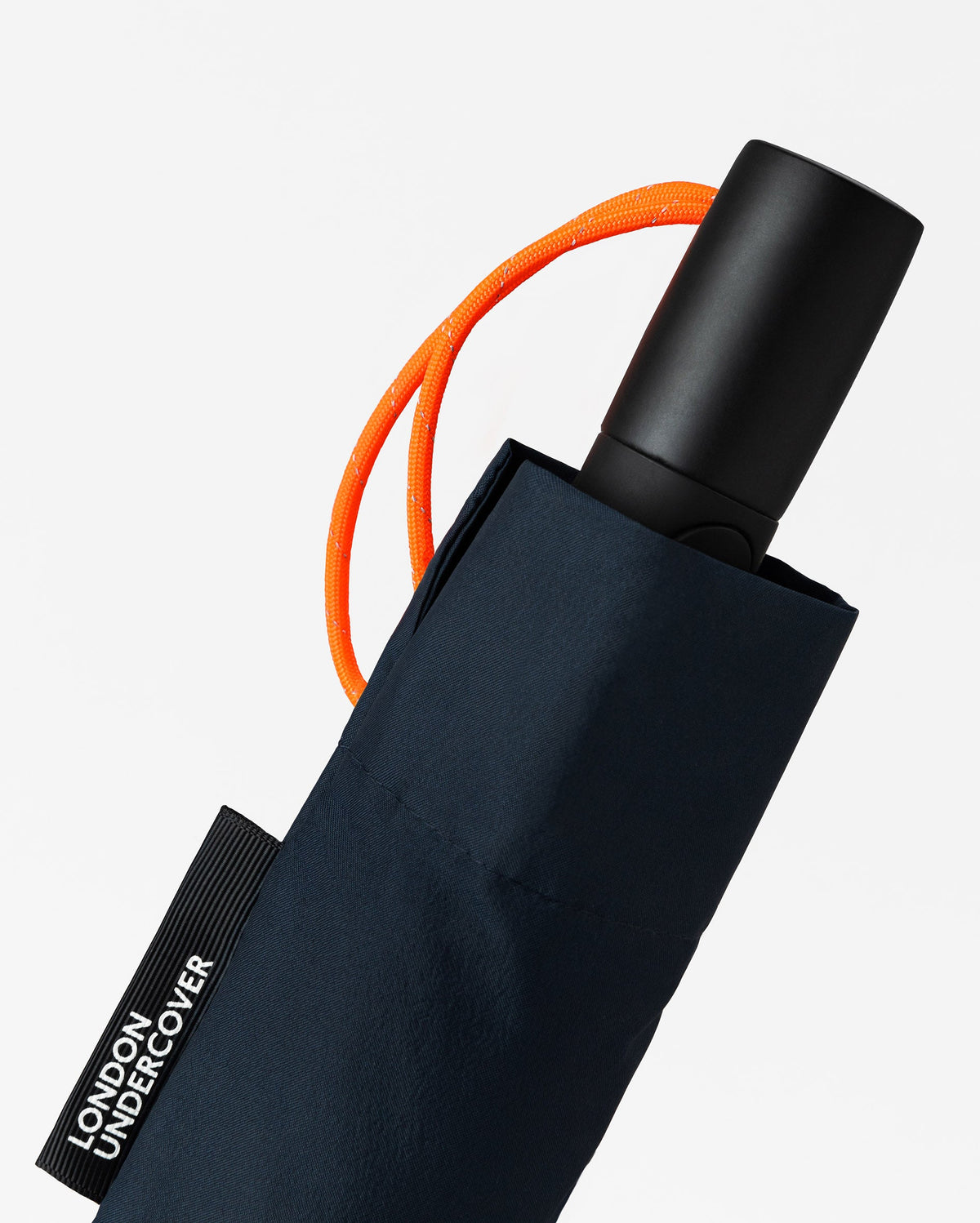 London Undercover Navy Auto-Compact Umbrella