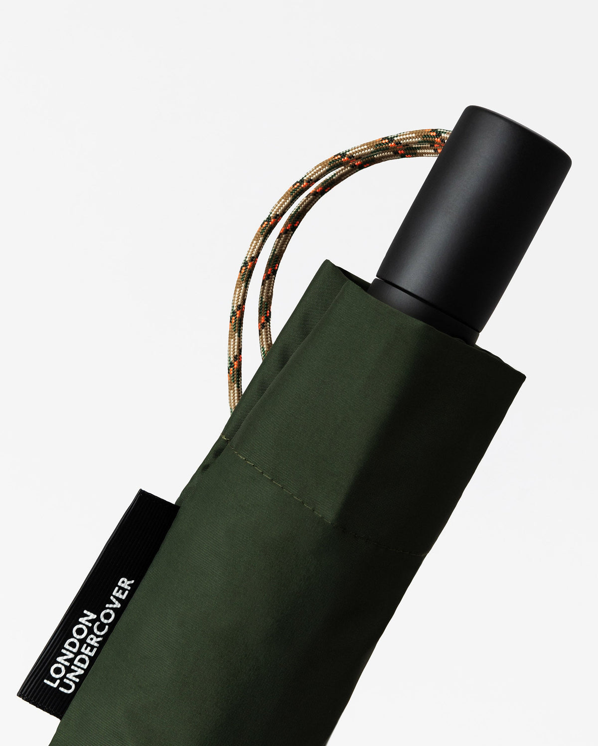 London Undercover Olive Green Auto-Compact Umbrella
