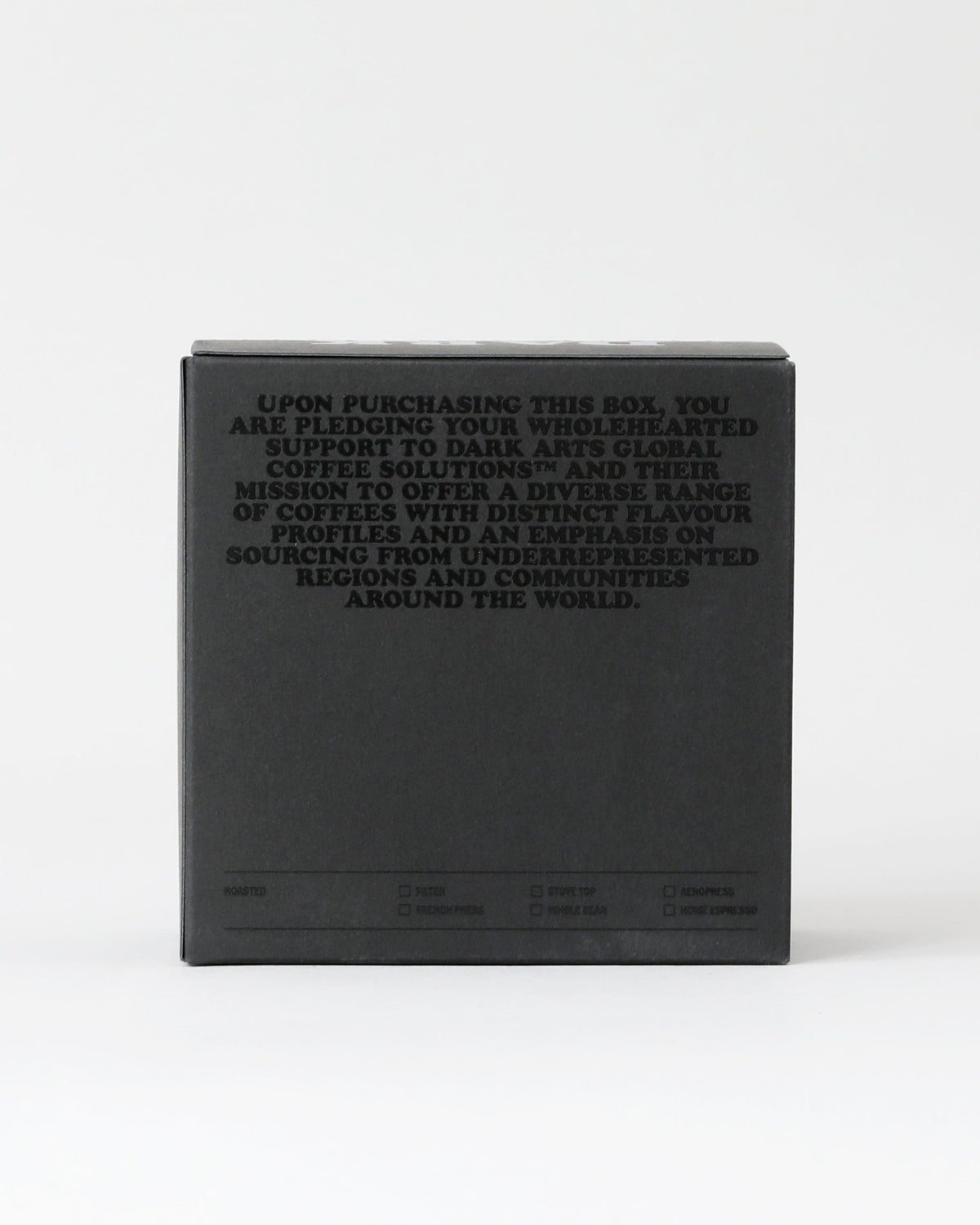 Dark Arts Coffee Beans 250g - Lazy Eye