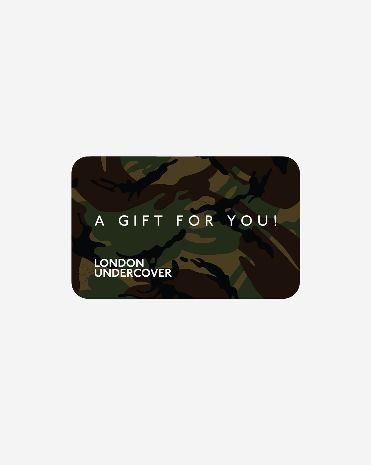 London Undercover E-Gift Card