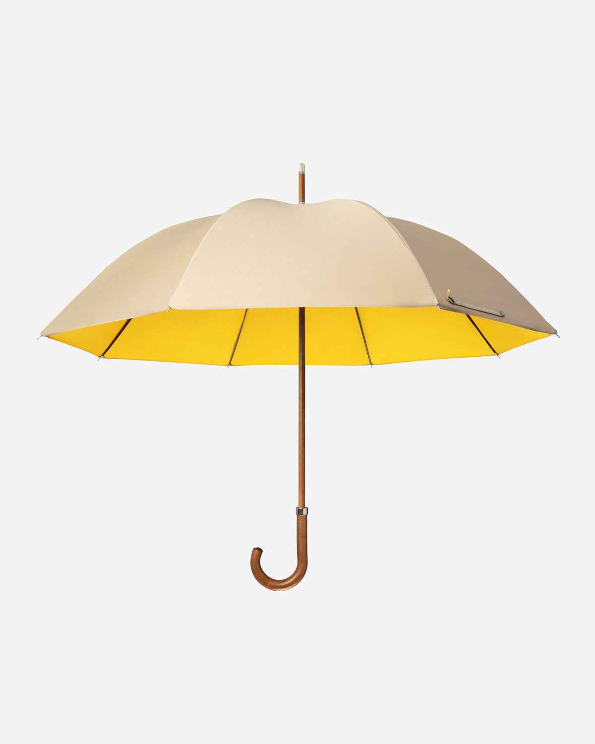 London Undercover Tan and Yellow Double CG Umbrella