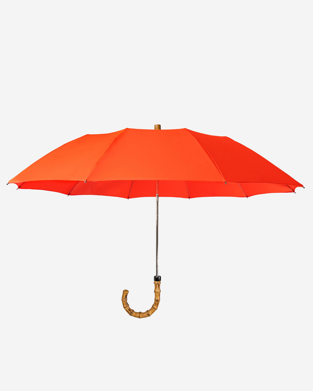 London Undercover Orange Whangee Telescopic Umbrella
