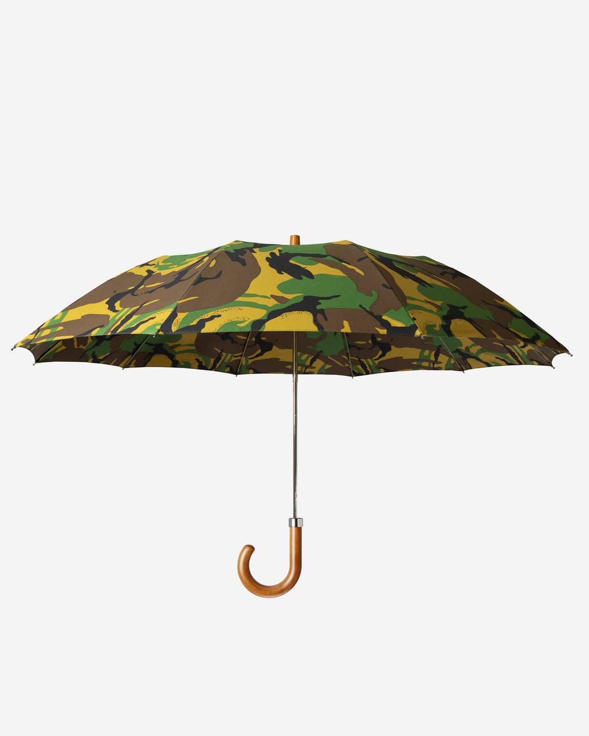 London Undercover British Woodland Camouflage Maple Telescopic Umbrella