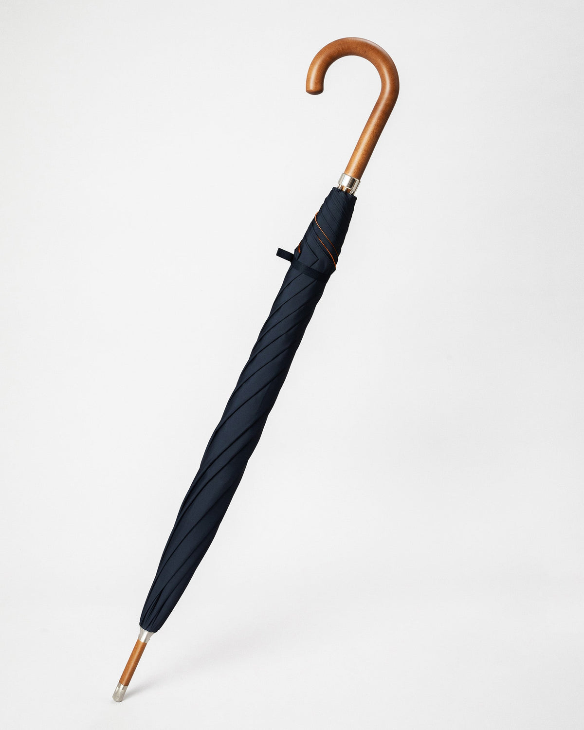 London Undercover Navy and Orange Double CG Umbrella