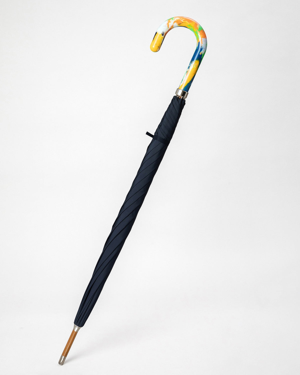 London Undercover Navy Multi CG Umbrella