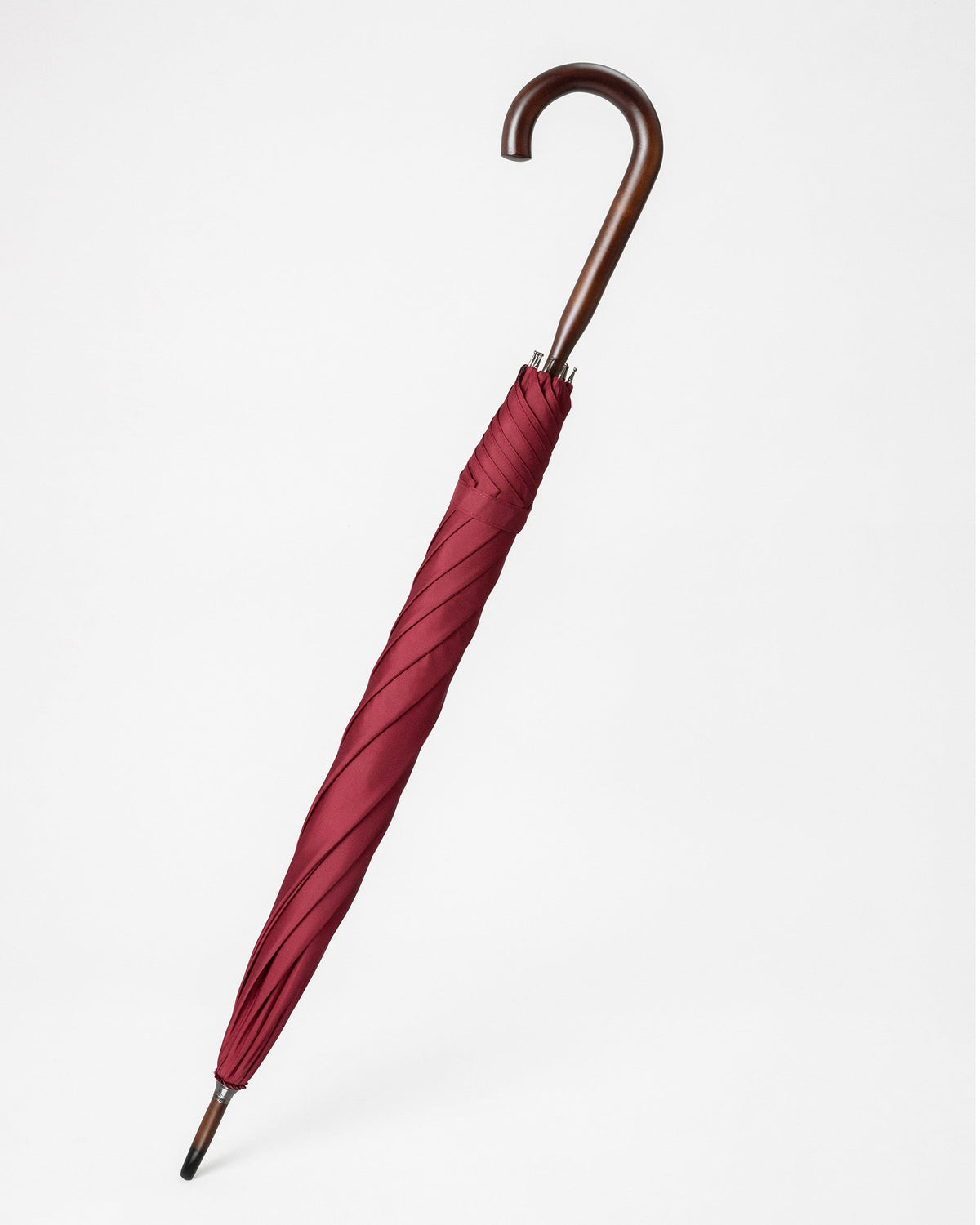 London Undercover Burgundy Maclean Tartan Classic Umbrella