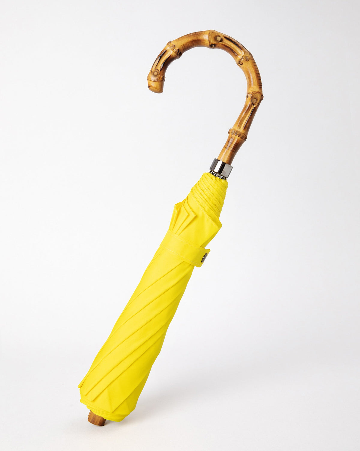 London Undercover Yellow Whangee Telescopic Umbrella