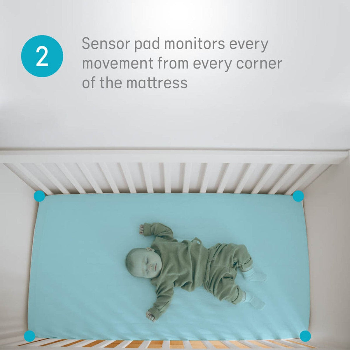 Angelcare AC25-1 Baby Movement Monitor with Video & Sound