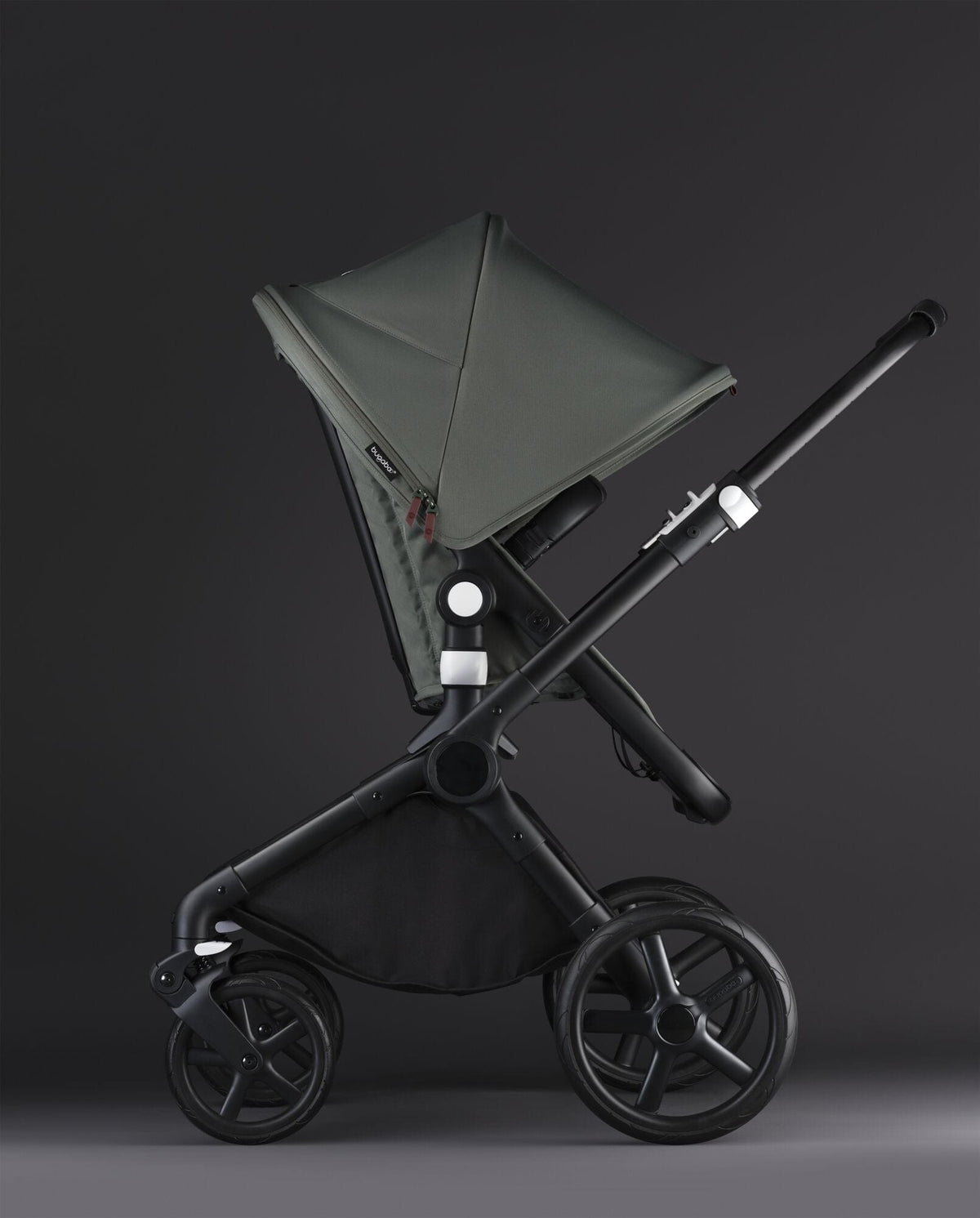 Bugaboo Fox Cub Complete - Black/Forest Green