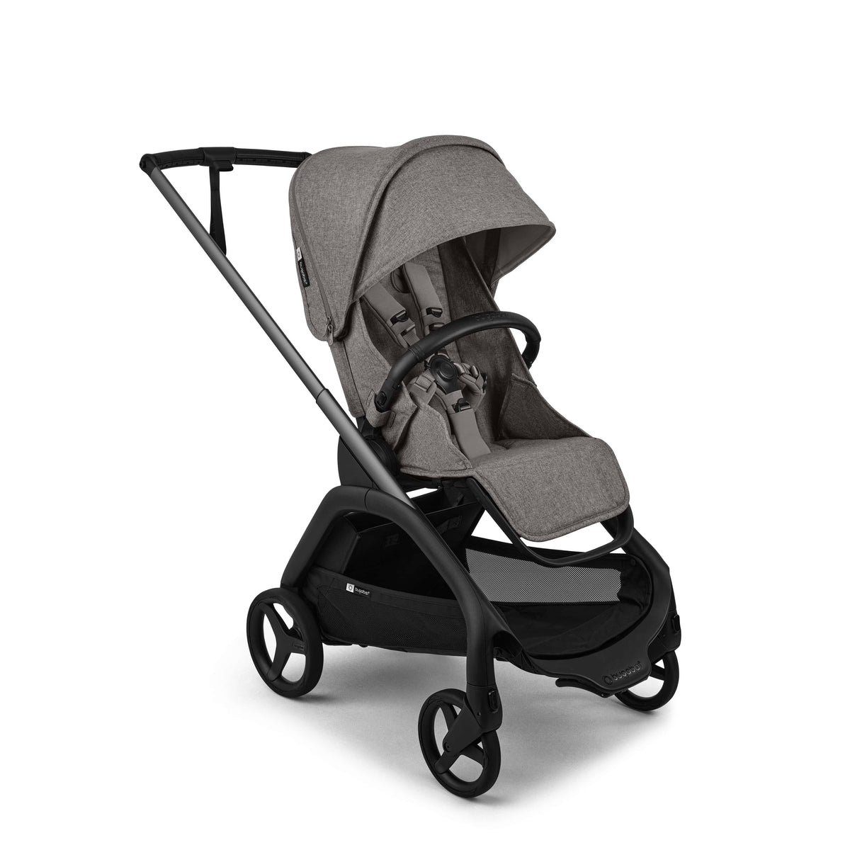Bugaboo Dragonfly Plus (Cloud T) Travel System - Grey Melange