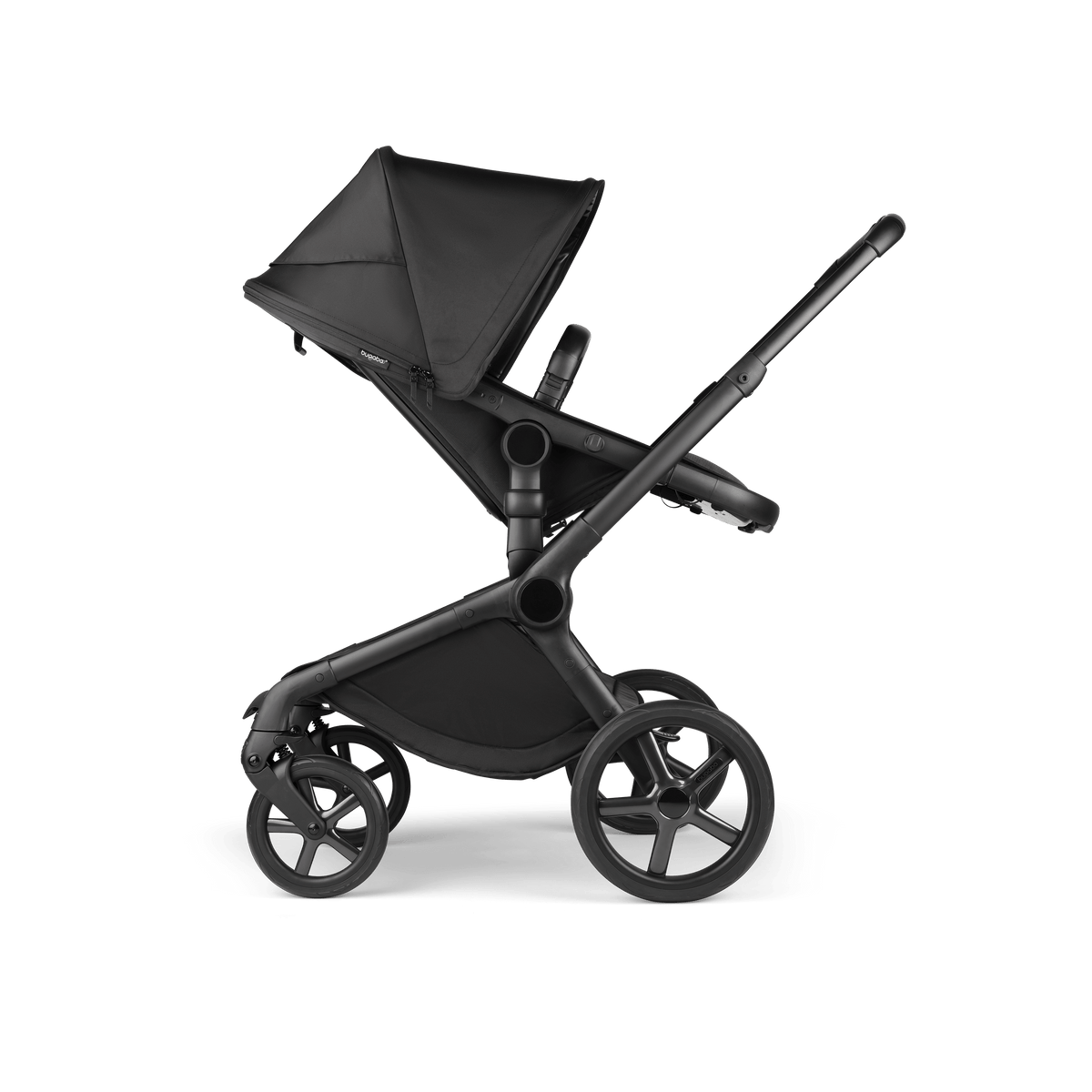 Bugaboo Fox 5 (Pebble Slide PRO) Travel System - Noir Limited Edition, Black Moonlight