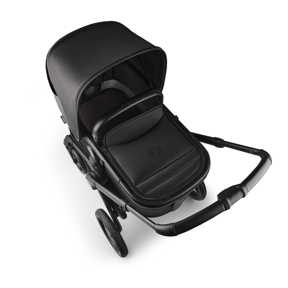 Bugaboo Fox 5 (Pebble Slide PRO) Travel System - Noir Limited Edition, Black Moonlight