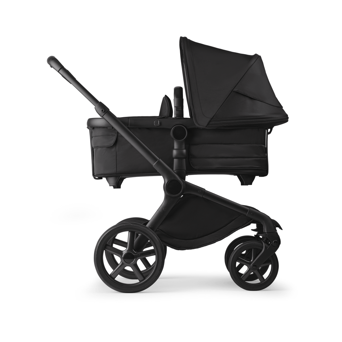 Bugaboo Fox 5 (Cloud G) Travel System, Noir Limited Edition - Black Moonlight