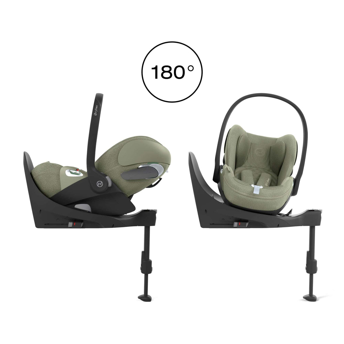 Cybex Cloud T i-Size PLUS Car Seat - Sage Green