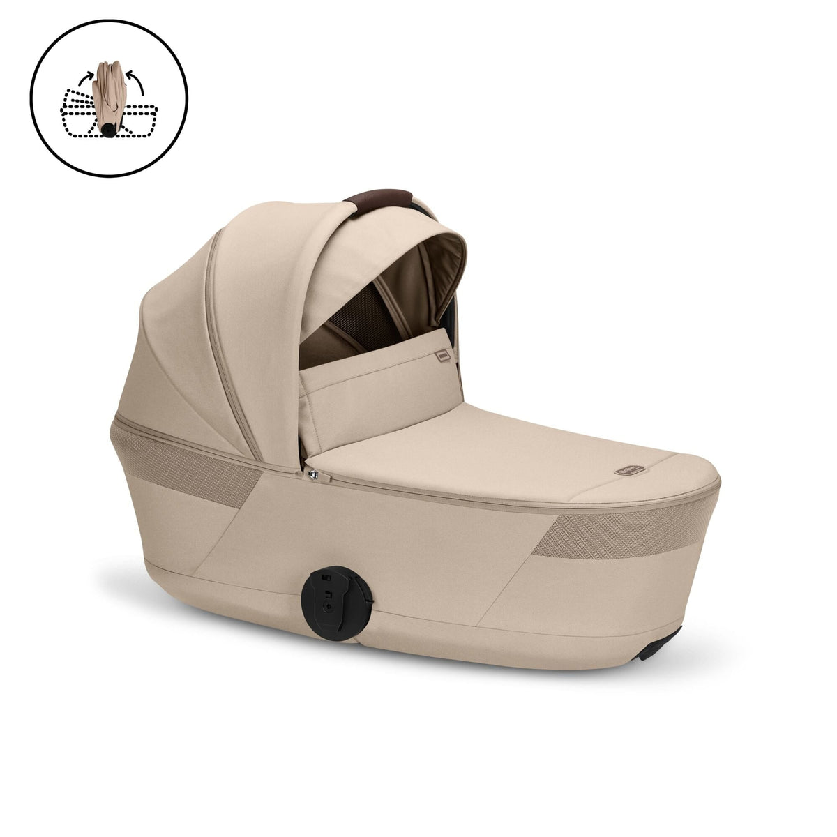 Cybex Balios S Lux (Pebble 360 PRO2) Travel System - Almond Beige (2026)