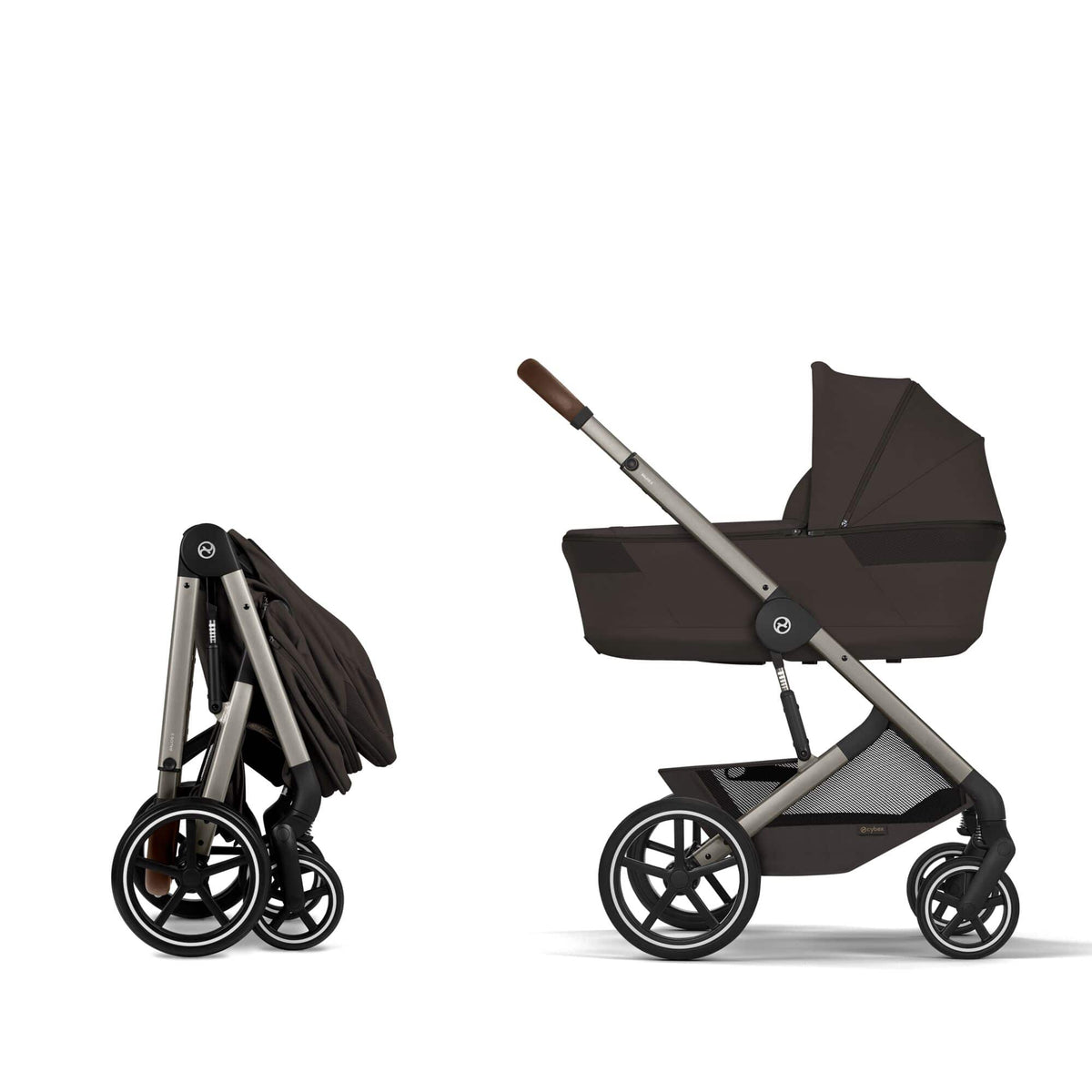 Cybex Balios S Lux (Pebble 360 PRO2) Travel System - Chocolate Brown (2026)