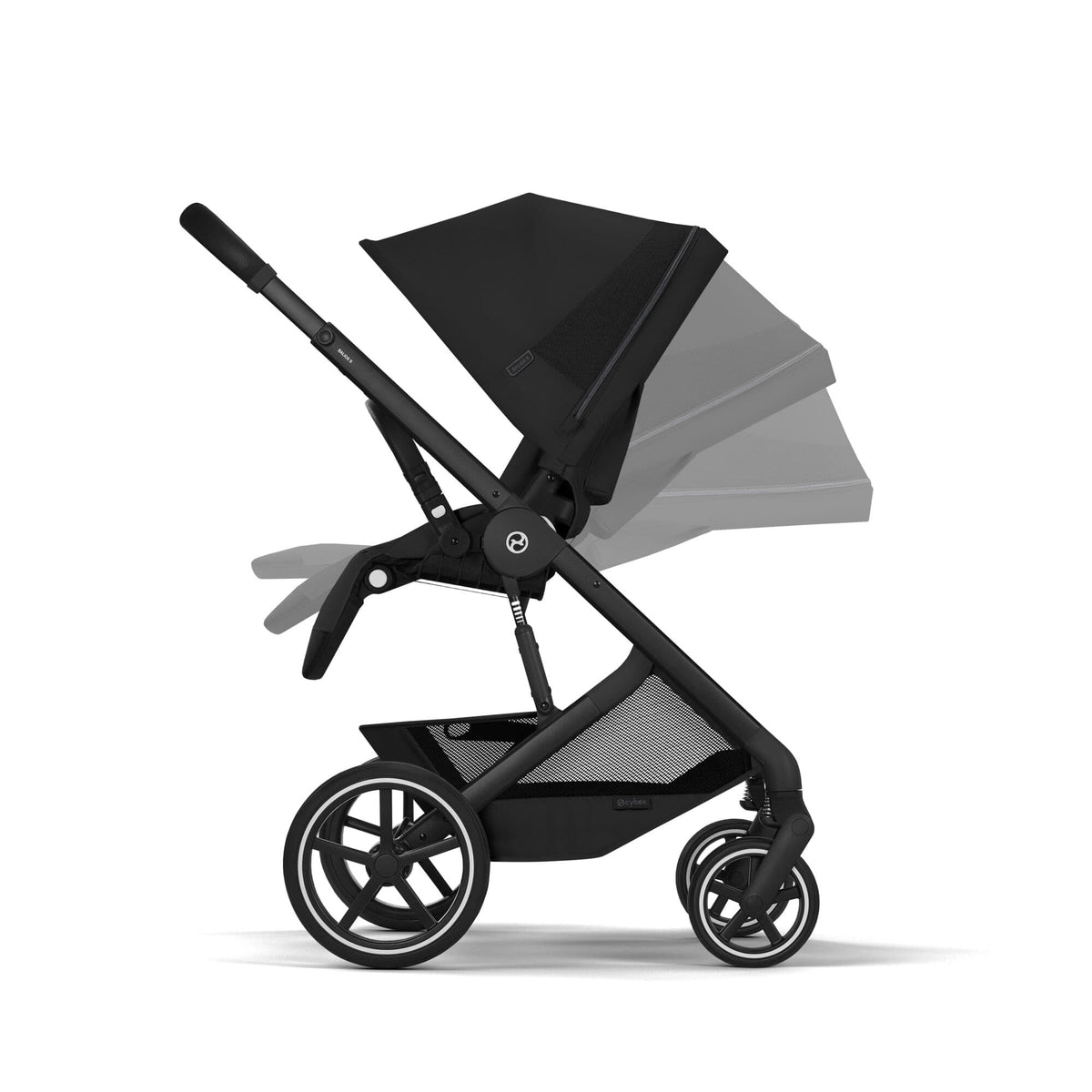 Cybex Balios S Lux (Cabriofix i-Size) Travel System - Moon Black (2026)
