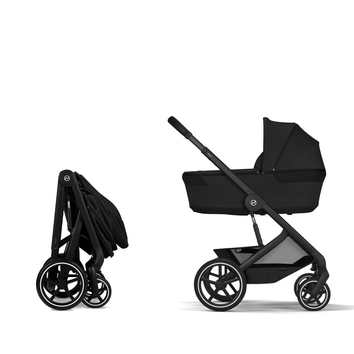 Cybex Balios S Lux (Cloud T) Travel System - Moon Black (2026)