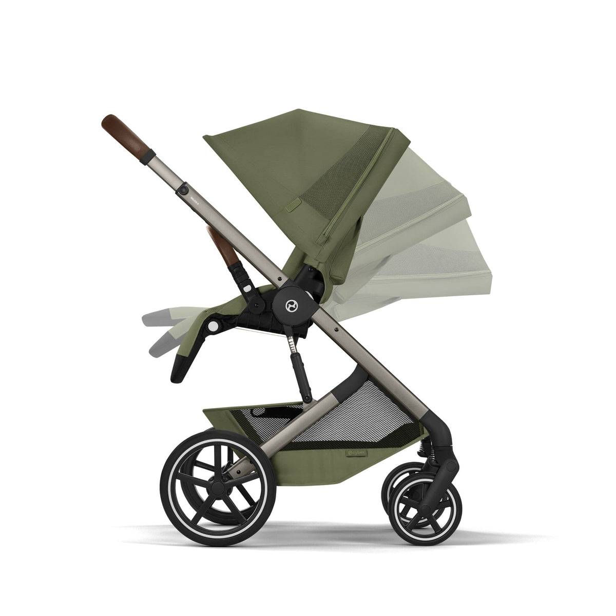 Cybex Balios S Lux (Cloud T) Travel System - Moss Green (2026)