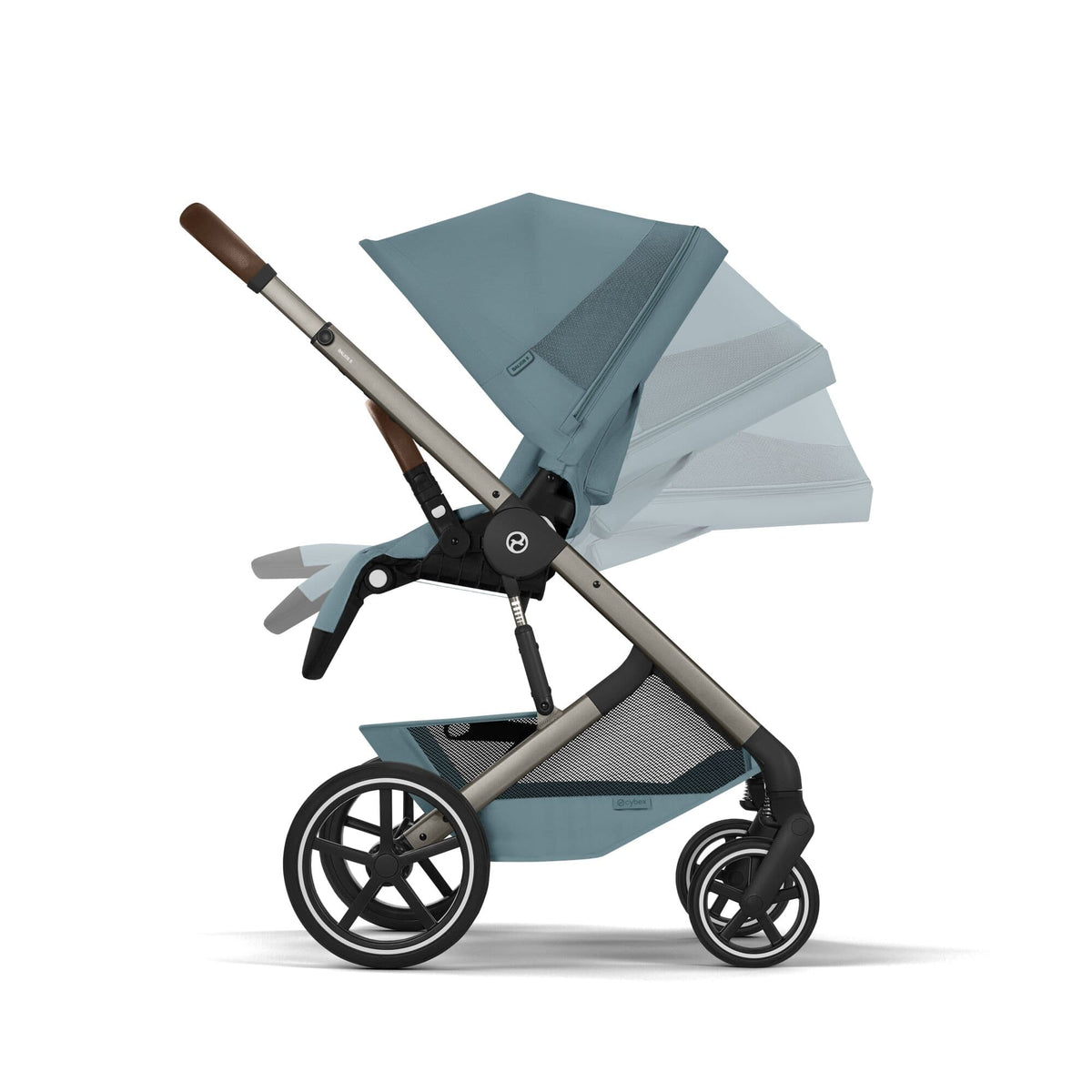 Cybex Balios S Lux (Pebble 360 PRO2) Travel System - Stormy Blue (2026)