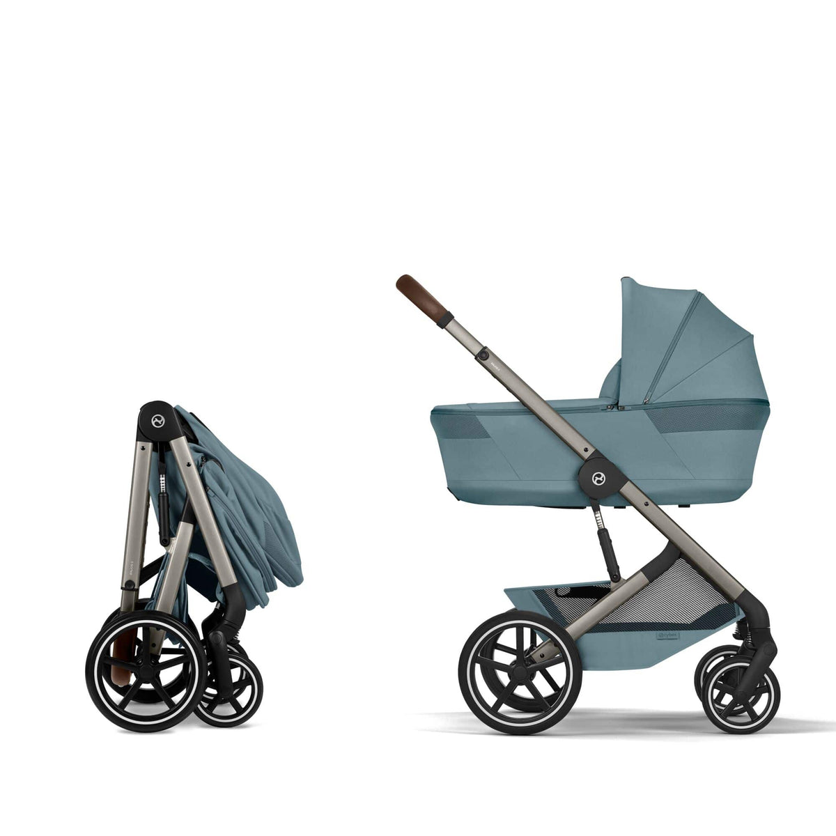 Cybex Balios S Lux (Cloud T) Travel System - Stormy Blue (2026)