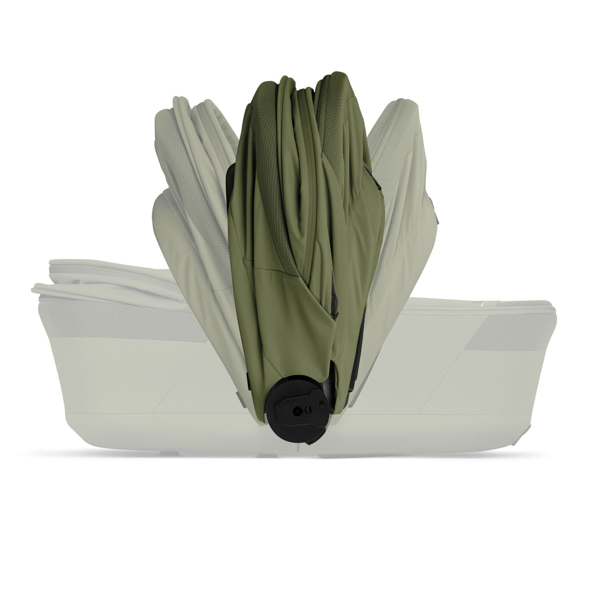 Cybex Talos S Lux with Fold Carrycot - Taupe/Moss Green (2026)