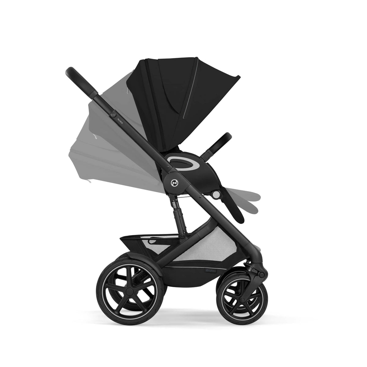 Cybex Talos S Lux (Cloud G3 Plus) Travel System - Black/Moon Black (2026)