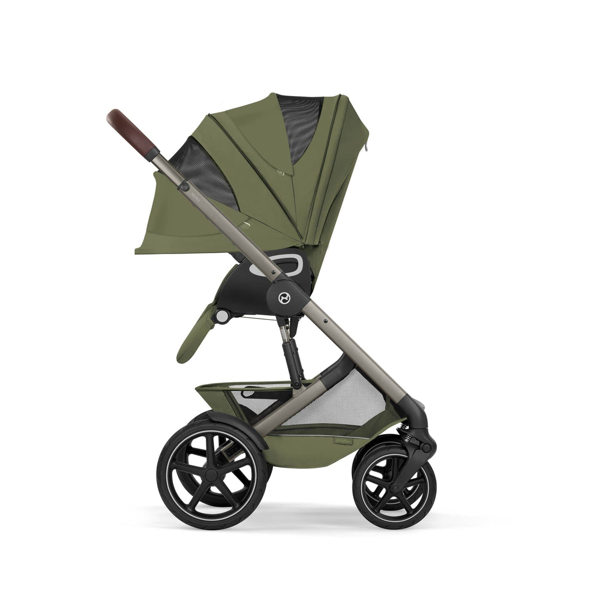 Cybex Talos S Lux (Cloud G3 Plus) Travel System - Taupe/Moss Green (2026)