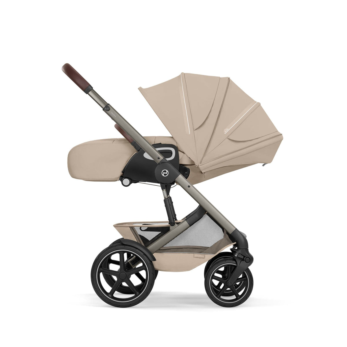 Cybex Talos S Lux (Cloud G3 Plus) Ultimate Travel System - Taupe/Almond Beige (2026)