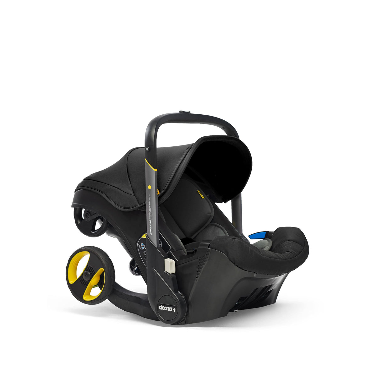 Doona+ Car Seat with Snap on Storage - Nitro Black