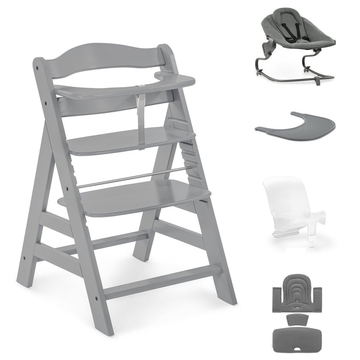Hauck Alpha+ Premium Bundle - Grey