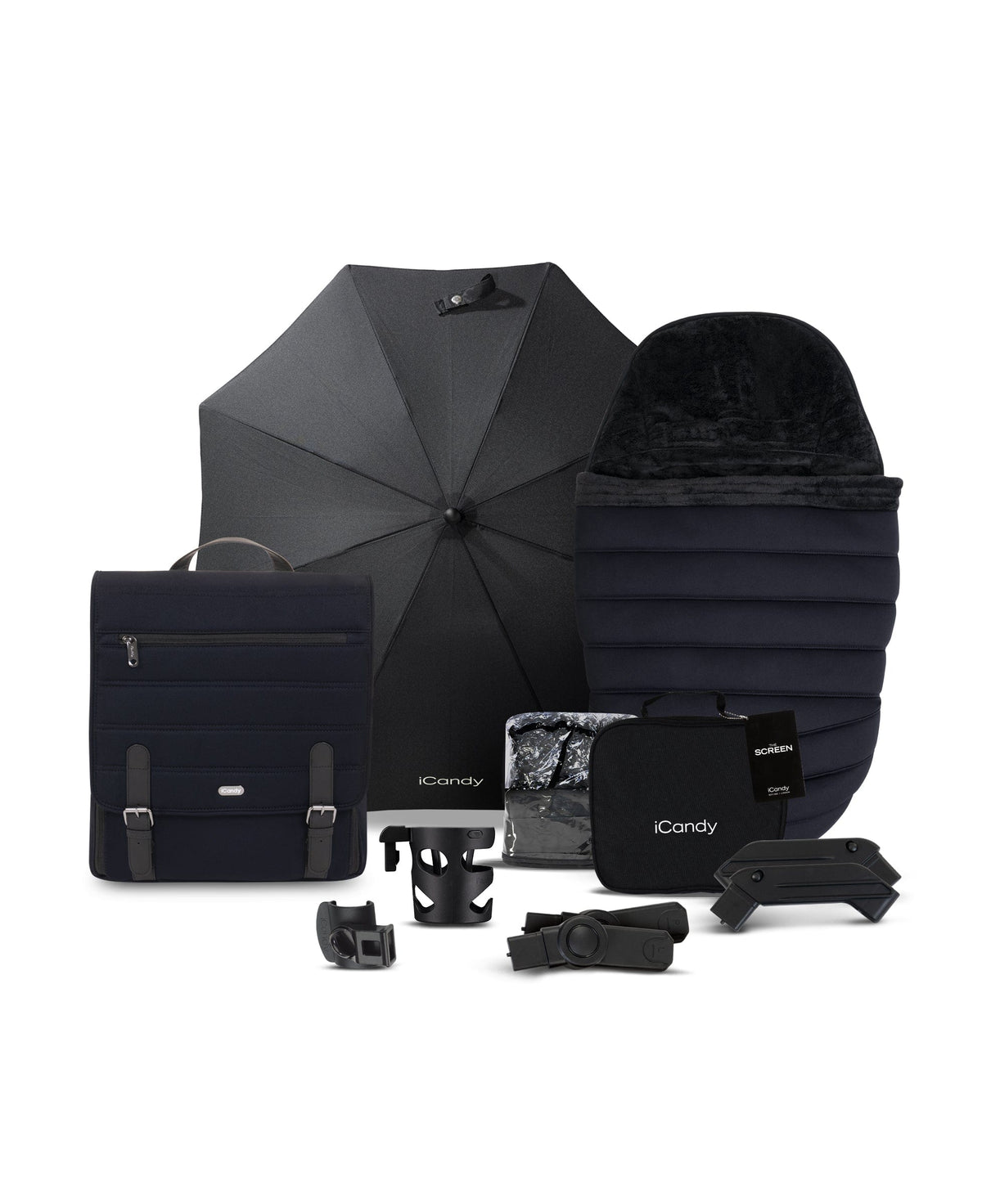 iCandy Peach 7 (Coral Slide Pro) Travel System - Jet / Black Edition