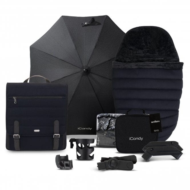 iCandy Peach 7 (Cloud G) Complete Travel System - Black Edition