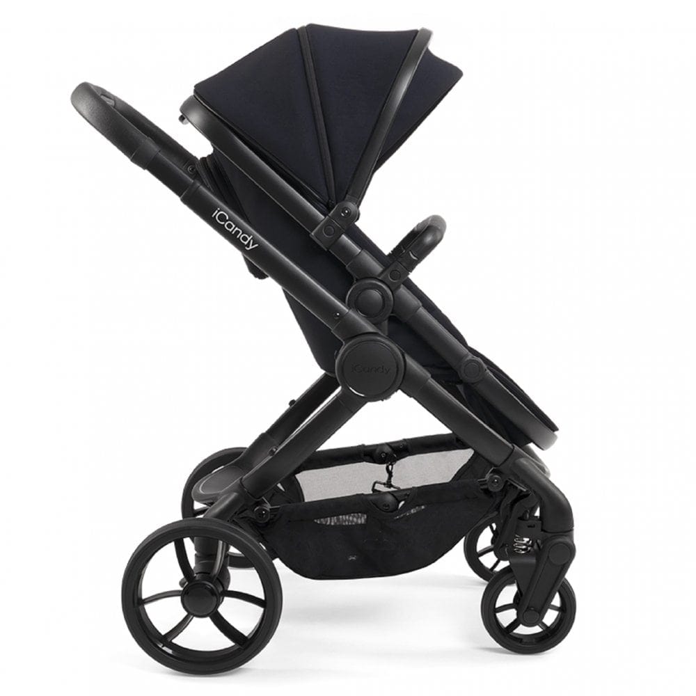 iCandy Peach 7, Pebble 360 PRO 2 Complete Travel System Bundle - Black Edition