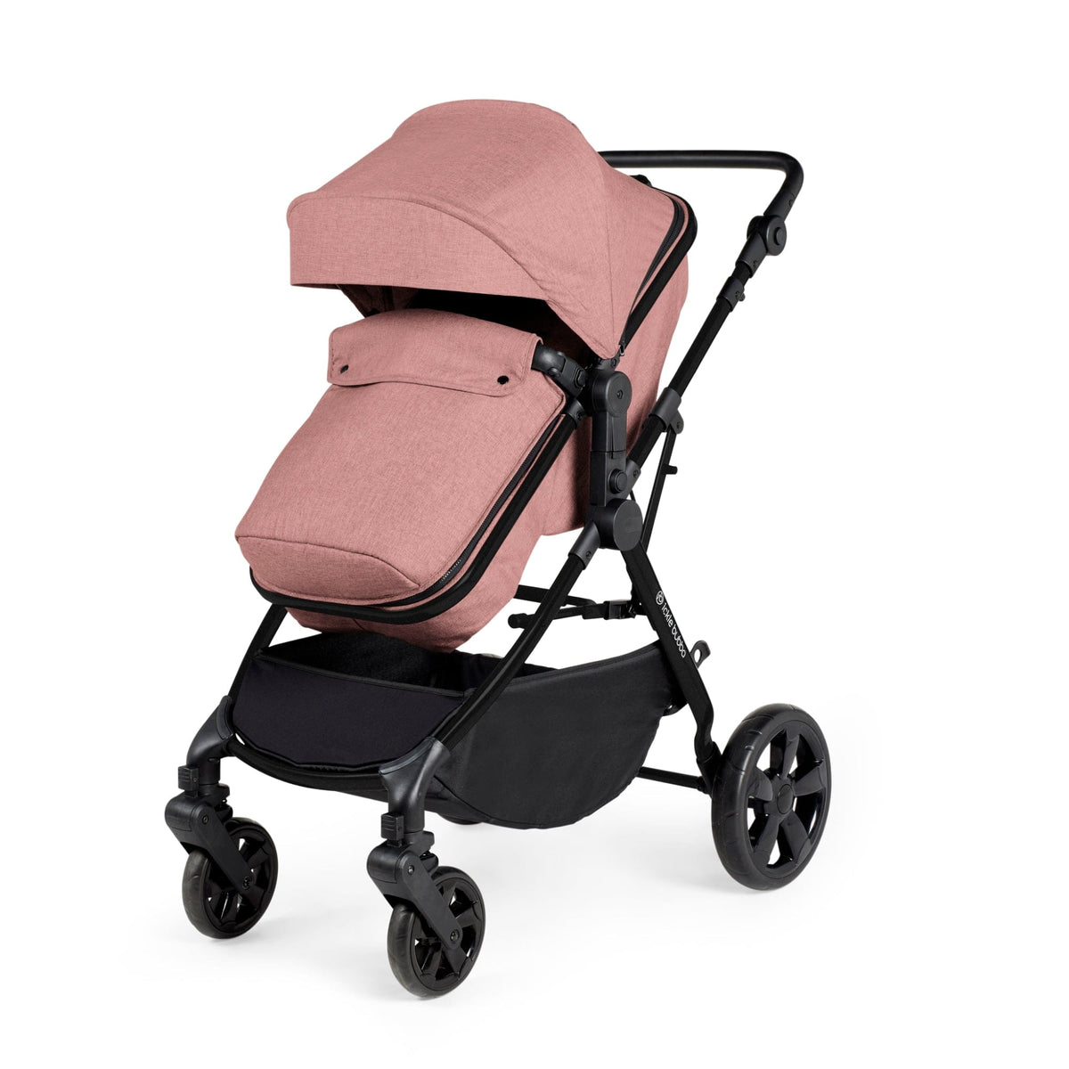 Ickle Bubba Comet 2 in 1 Plus Pushchair - Black / Dusky Pink / Black (Ex-Display)