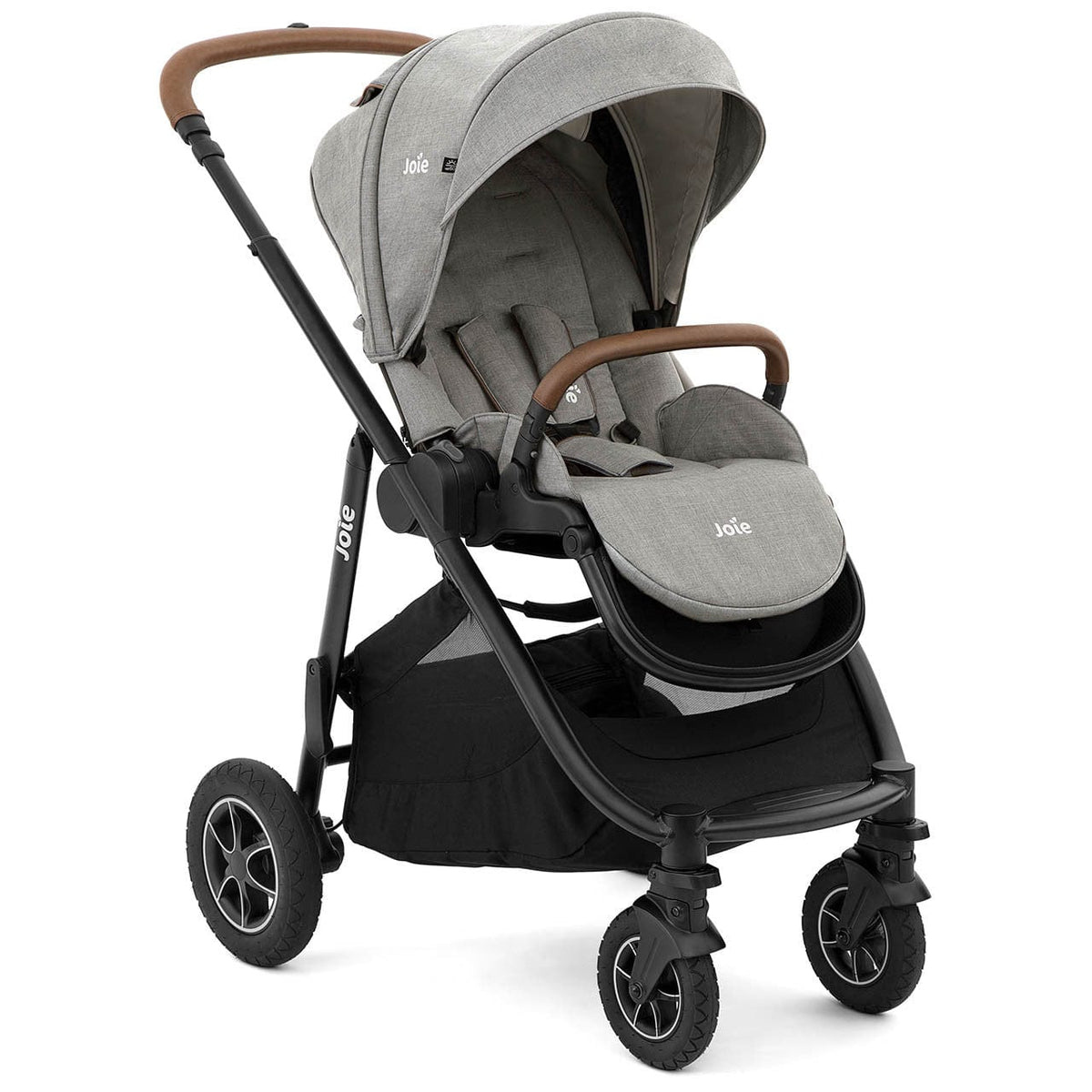 Joie Versatrax with Car Seat - Pebble