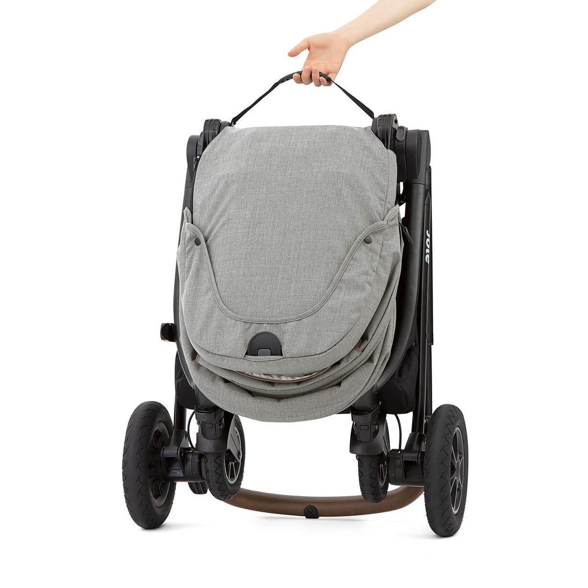 Joie Versatrax with Car Seat - Pebble/Pebble