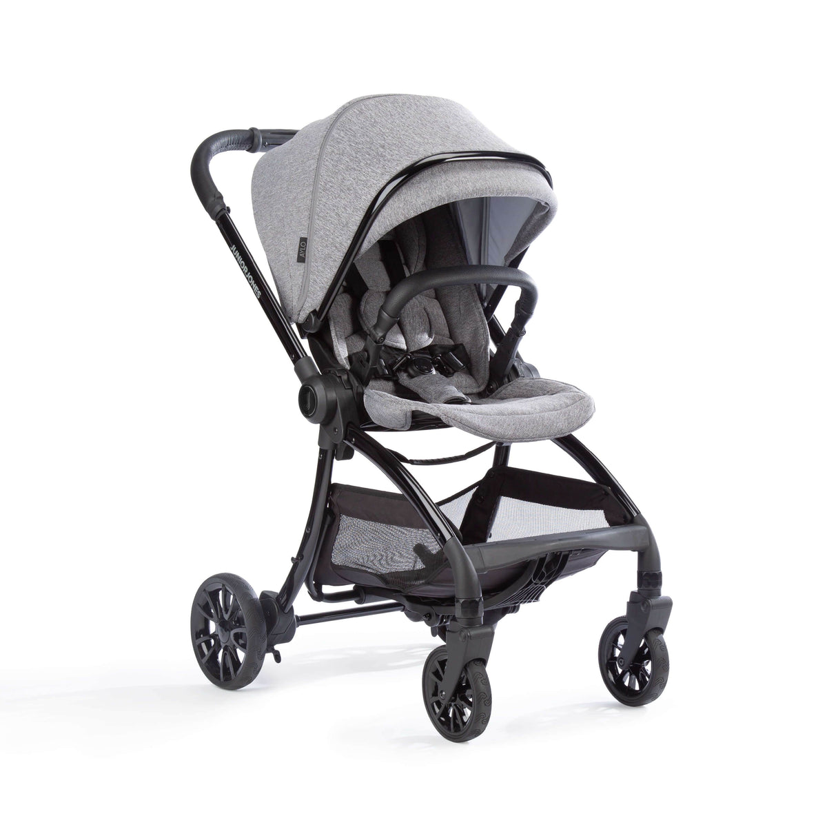 Junior Jones Aylo (Cabriofix) Car Seat Bundle - Grey Marl/Graphite