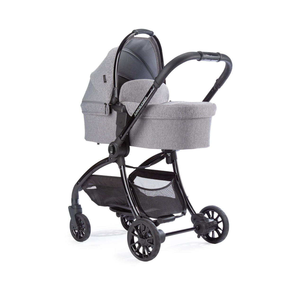 Junior Jones Aylo (Cabriofix) Car Seat Bundle - Grey Marl/Graphite