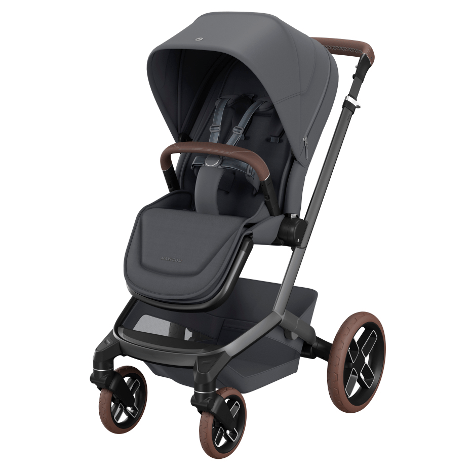 Maxi Cosi Fame (10 Piece) Ultimate Family Travel System - Moon Graphite
