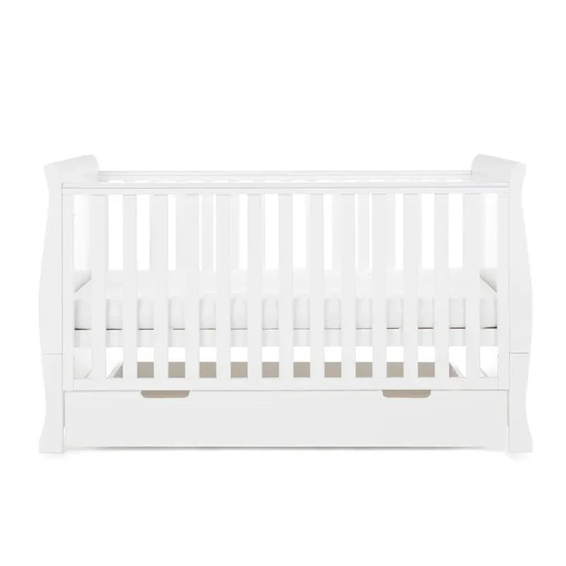 Obaby Stamford Classic Sleigh (2 Piece) Room Set - White