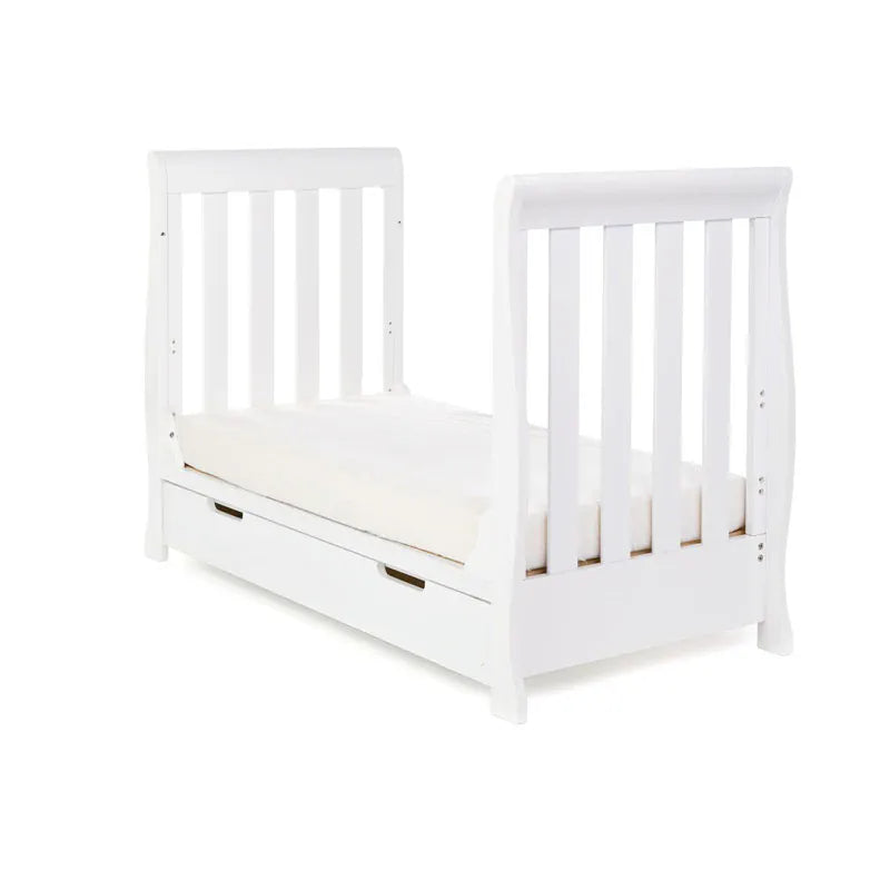 Obaby Stamford Mini Sleigh (3 Piece) Room Set - White