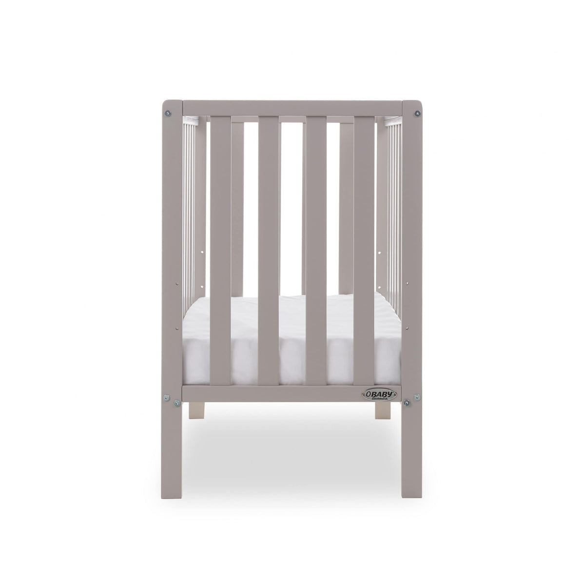 Obaby Bantam Space Saver Cot Warm Grey