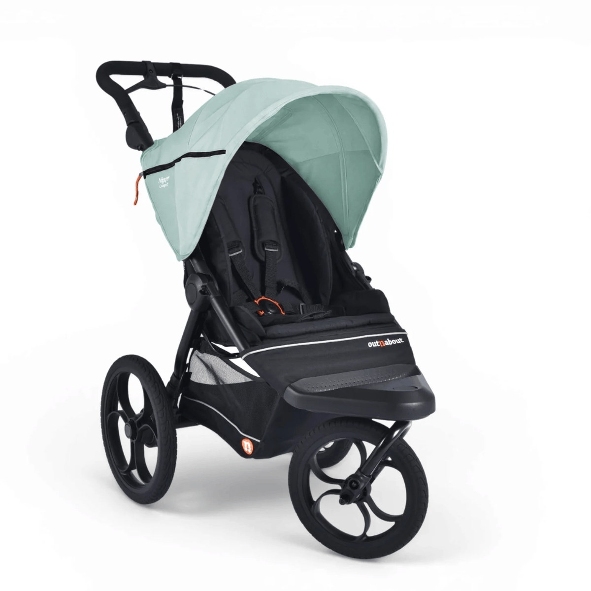 Out N About Nipper Compact Newborn Pod Bundle - Green