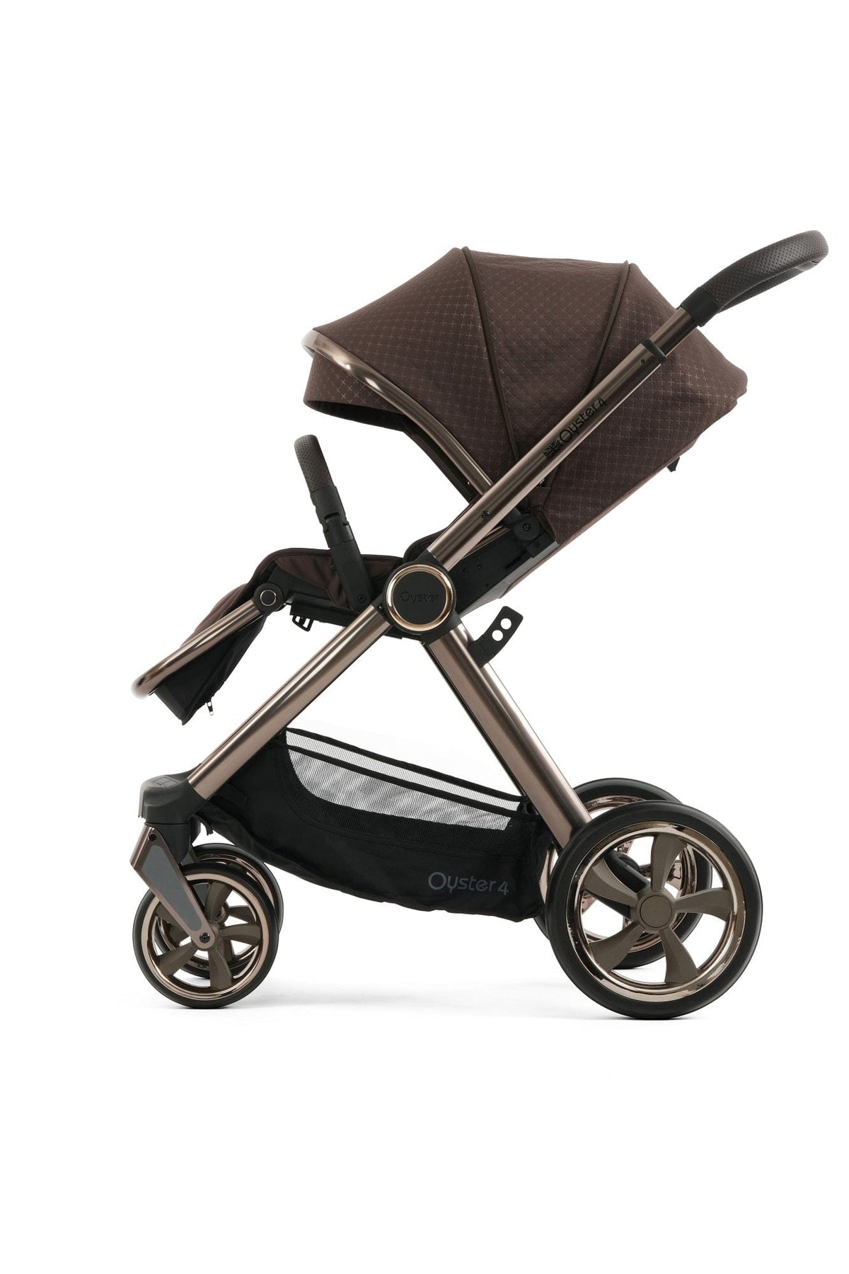 Oyster 4 Luxury (Cloud T) Travel System - Brown Raven