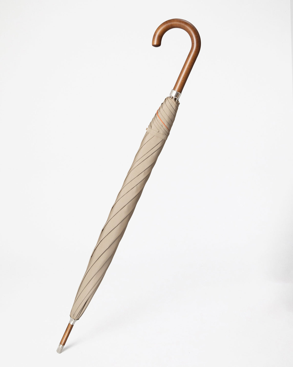 London Undercover Tan and Orange Double CG Umbrella
